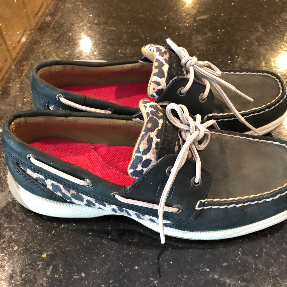 Sherry Top-Sider Cheetah size 8